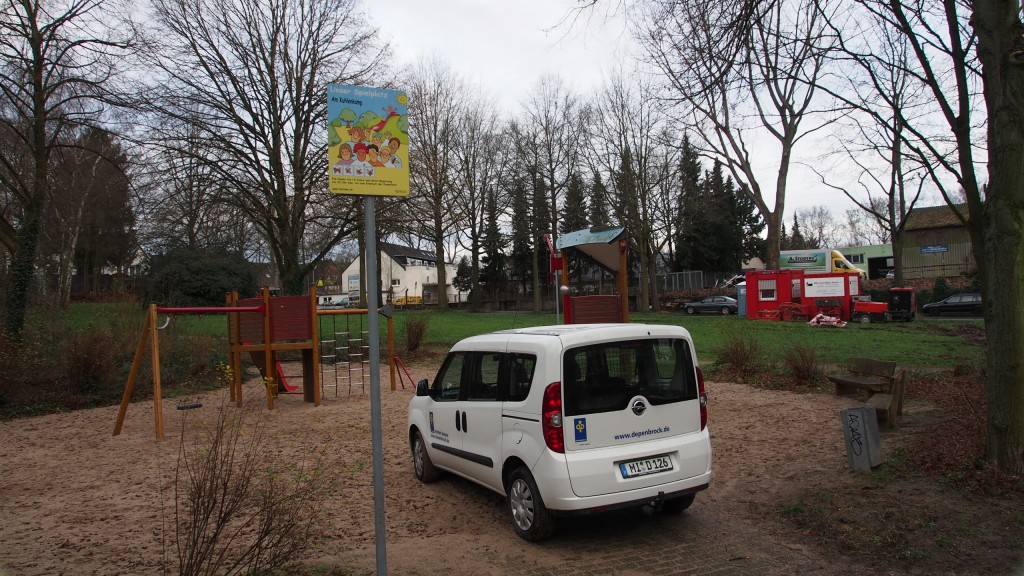 Das war einmal der Spielplatz unserer Kinder