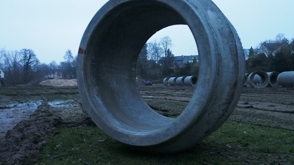 Baustellenimpressionen Am Kuhlenkamp Sportplatz - Foto: ungenannter Bauleiter
