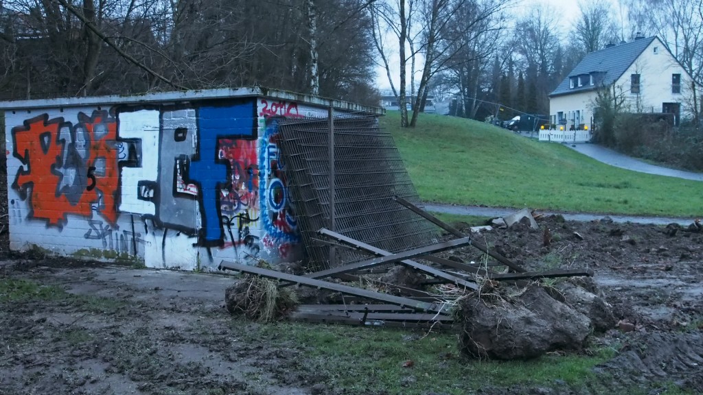 Baustellenimpressionen Am Kuhlenkamp Sportplatz - Foto: ungenannter Bauleiter