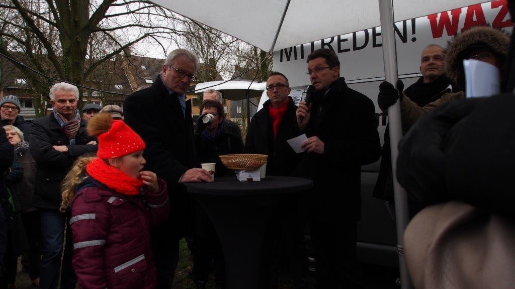 Thomas Schmitt (WAZ) ist gut vorbereitet