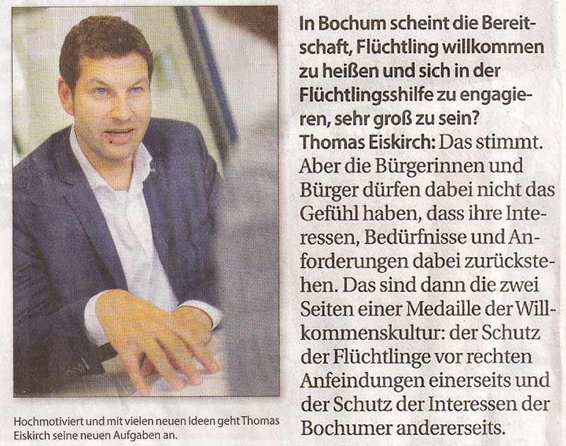 Ein Mann - ein Wort? : Herr Eiskirch im Interview