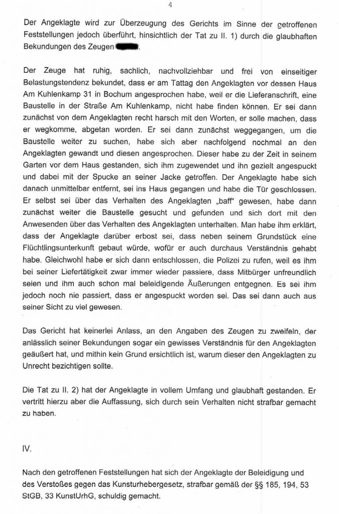 Verurteilung Martin Poettgen