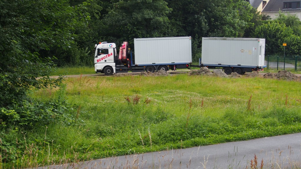 22.6.2018 - 16:41 h: die letzten Container gehen auf die Reise...