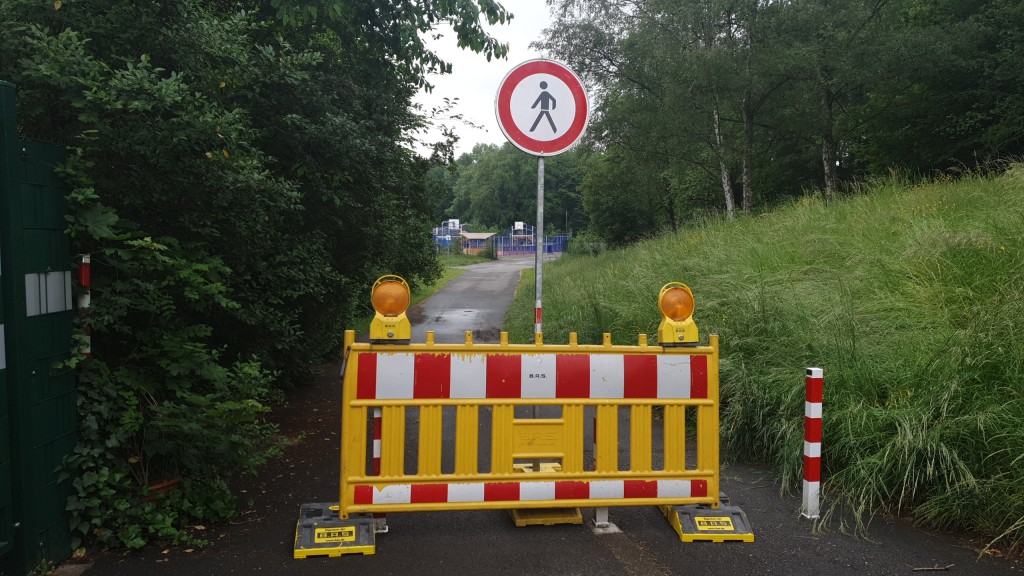 Anlage Am Kuhlenkamp wurde für Passanten gesperrt