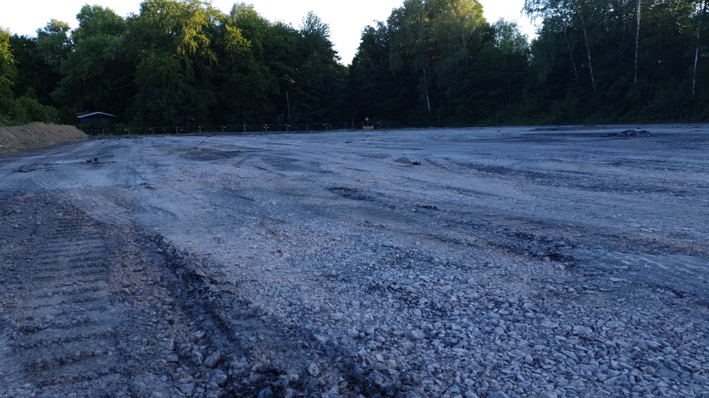 Der Asphalt ist weg 